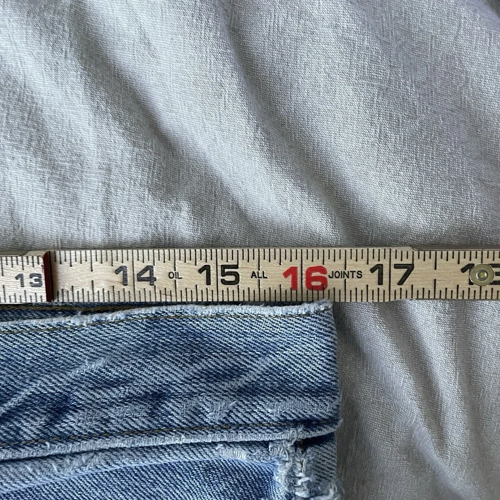 Vtg 80s 90s GAP Jeans Mens 32x30 Relaxed Boot Cut Fit DISTRESSED THRASHED